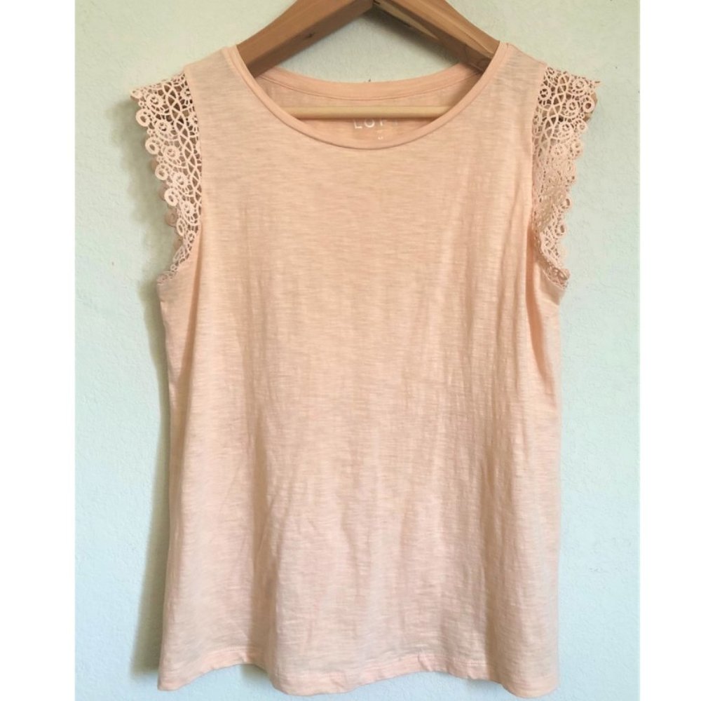 Loft Lace Cap Tee